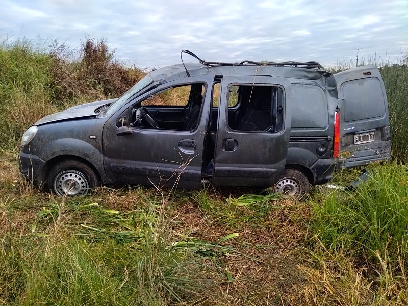 Huanqueros: se registró un accidente con lesiones graves 